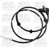 Sensor, Raddrehzahl Hinterachse rechts Hinterachse links MEAT & DORIA 90253