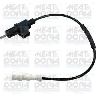 Sensor, Raddrehzahl Hinterachse links MEAT & DORIA 90256