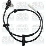 Sensor, Raddrehzahl MEAT & DORIA 90259