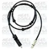 Sensor, Raddrehzahl Hinterachse links MEAT & DORIA 90268