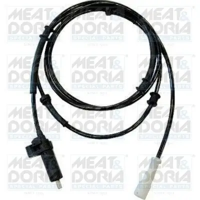 Sensor, Raddrehzahl Hinterachse rechts MEAT & DORIA 90269 Bild Sensor, Raddrehzahl Hinterachse rechts MEAT & DORIA 90269