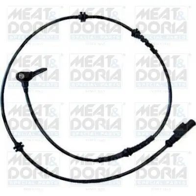 Sensor, Raddrehzahl MEAT & DORIA 90270