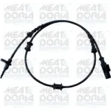 Sensor, Raddrehzahl MEAT & DORIA 90271