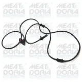 Sensor, Raddrehzahl MEAT & DORIA 90279