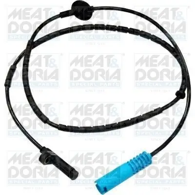 Sensor, Raddrehzahl Hinterachse rechts Hinterachse links MEAT & DORIA 90286 Bild Sensor, Raddrehzahl Hinterachse rechts Hinterachse links MEAT & DORIA 90286