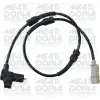 Sensor, Raddrehzahl Hinterachse rechts Hinterachse links MEAT & DORIA 90290