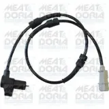 Sensor, Raddrehzahl Hinterachse rechts Hinterachse links MEAT & DORIA 90290