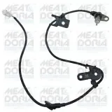 Sensor, Raddrehzahl MEAT & DORIA 90296