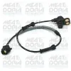 Sensor, Raddrehzahl Vorderachse rechts MEAT & DORIA 90321