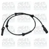 Sensor, Raddrehzahl Hinterachse rechts Hinterachse links MEAT & DORIA 90329