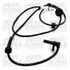 Sensor, Raddrehzahl Vorderachse links MEAT & DORIA 90348