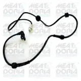 Sensor, Raddrehzahl MEAT & DORIA 90349