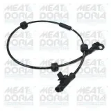 Sensor, Raddrehzahl MEAT & DORIA 90359