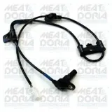 Sensor, Raddrehzahl MEAT & DORIA 90369