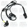 Sensor, Raddrehzahl 1. Vorderachse rechts MEAT & DORIA 90371