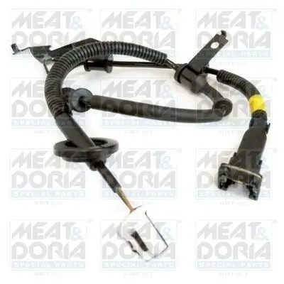 ABS-Verbindungskabel Hinterachse rechts MEAT & DORIA 90373