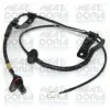 Sensor, Raddrehzahl Hinterachse rechts MEAT & DORIA 90381