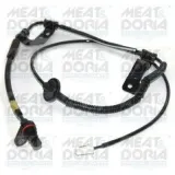 Sensor, Raddrehzahl Hinterachse rechts MEAT & DORIA 90381