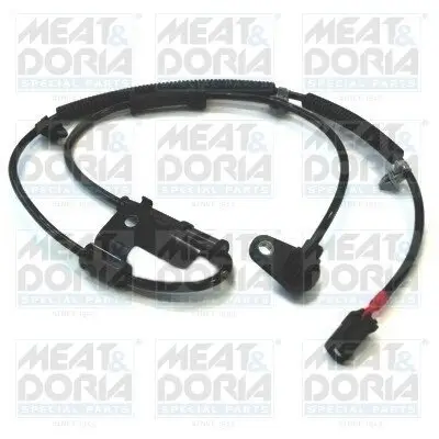 Sensor, Raddrehzahl Vorderachse rechts MEAT & DORIA 90383 Bild Sensor, Raddrehzahl Vorderachse rechts MEAT & DORIA 90383