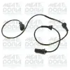 Sensor, Raddrehzahl Vorderachse links MEAT & DORIA 90384