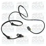 Sensor, Raddrehzahl MEAT & DORIA 90386