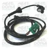 Sensor, Raddrehzahl Hinterachse rechts MEAT & DORIA 90387