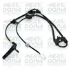Sensor, Raddrehzahl Hinterachse rechts MEAT & DORIA 90405