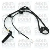 Sensor, Raddrehzahl Hinterachse rechts MEAT & DORIA 90405