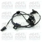 Sensor, Raddrehzahl MEAT & DORIA 90407