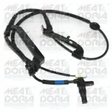 Sensor, Raddrehzahl MEAT & DORIA 90408