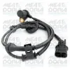 Sensor, Raddrehzahl Vorderachse rechts MEAT & DORIA 90413