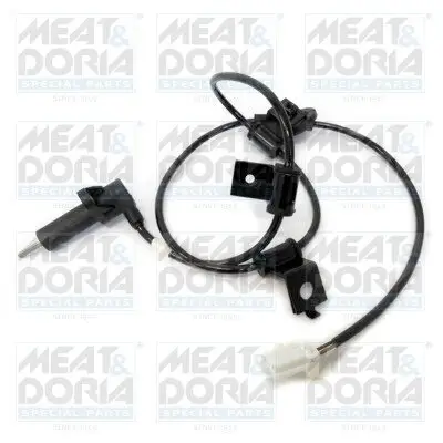 Sensor, Raddrehzahl Hinterachse links MEAT & DORIA 90420 Bild Sensor, Raddrehzahl Hinterachse links MEAT & DORIA 90420