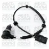 Sensor, Raddrehzahl Vorderachse links MEAT & DORIA 90426