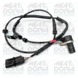 Sensor, Raddrehzahl Hinterachse rechts MEAT & DORIA 90429