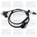 Sensor, Raddrehzahl MEAT & DORIA 90431