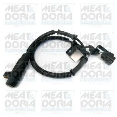 Sensor, Raddrehzahl Vorderachse rechts MEAT & DORIA 90439