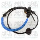 Sensor, Raddrehzahl MEAT & DORIA 90440