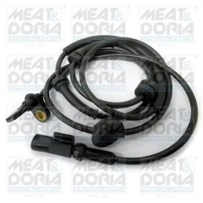 Sensor, Raddrehzahl Hinterachse rechts Hinterachse links MEAT & DORIA 90448