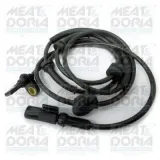 Sensor, Raddrehzahl Hinterachse rechts Hinterachse links MEAT & DORIA 90448
