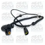 Sensor, Raddrehzahl MEAT & DORIA 90453