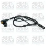 Sensor, Raddrehzahl MEAT & DORIA 90454