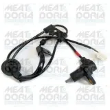 Sensor, Raddrehzahl Hinterachse rechts MEAT & DORIA 90464