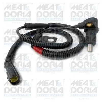 Sensor, Raddrehzahl Vorderachse links MEAT & DORIA 90468