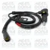 Sensor, Raddrehzahl Vorderachse links MEAT & DORIA 90468