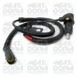 Sensor, Raddrehzahl Vorderachse links MEAT & DORIA 90468
