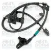 Sensor, Raddrehzahl Vorderachse links MEAT & DORIA 90472