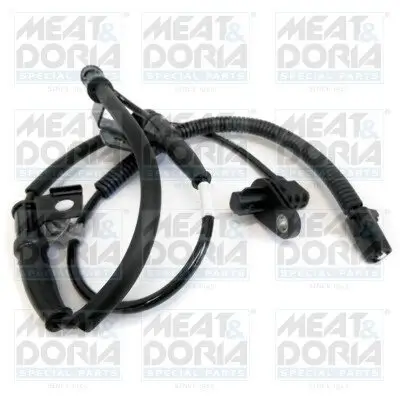 Sensor, Raddrehzahl MEAT & DORIA 90476