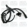 Sensor, Raddrehzahl Vorderachse links MEAT & DORIA 90476