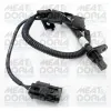 Sensor, Raddrehzahl Vorderachse links MEAT & DORIA 90487