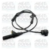 Sensor, Raddrehzahl Hinterachse rechts Hinterachse links MEAT & DORIA 90494